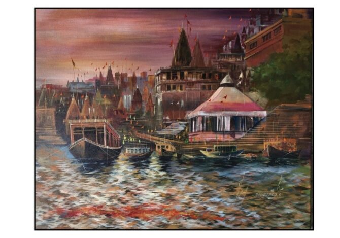 Serenity of Varanasi - The Ghats at Dawn